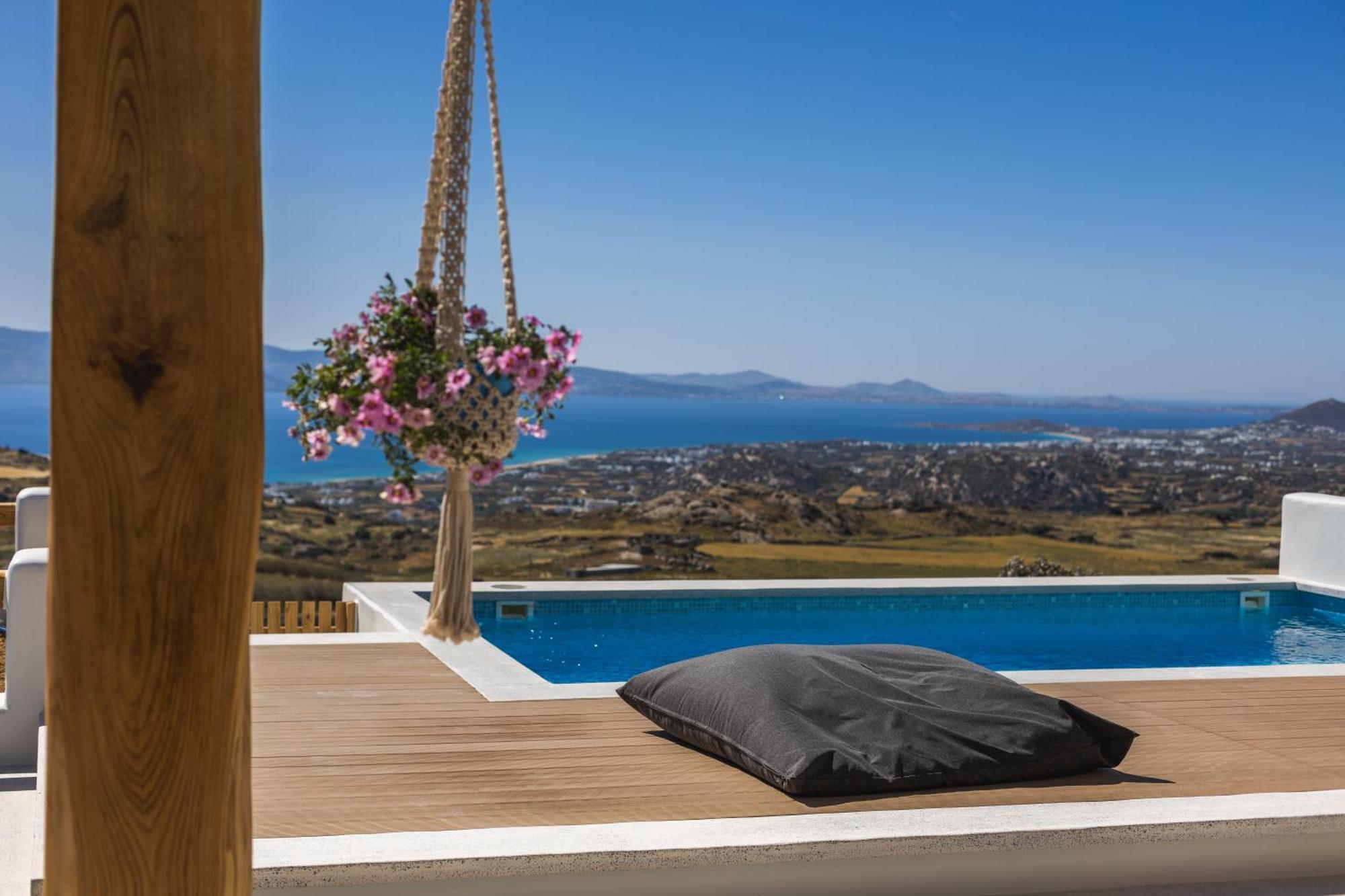 La Grande Vue-Private Hilltop Villas With Private Pools Vívlos Exteriér fotografie