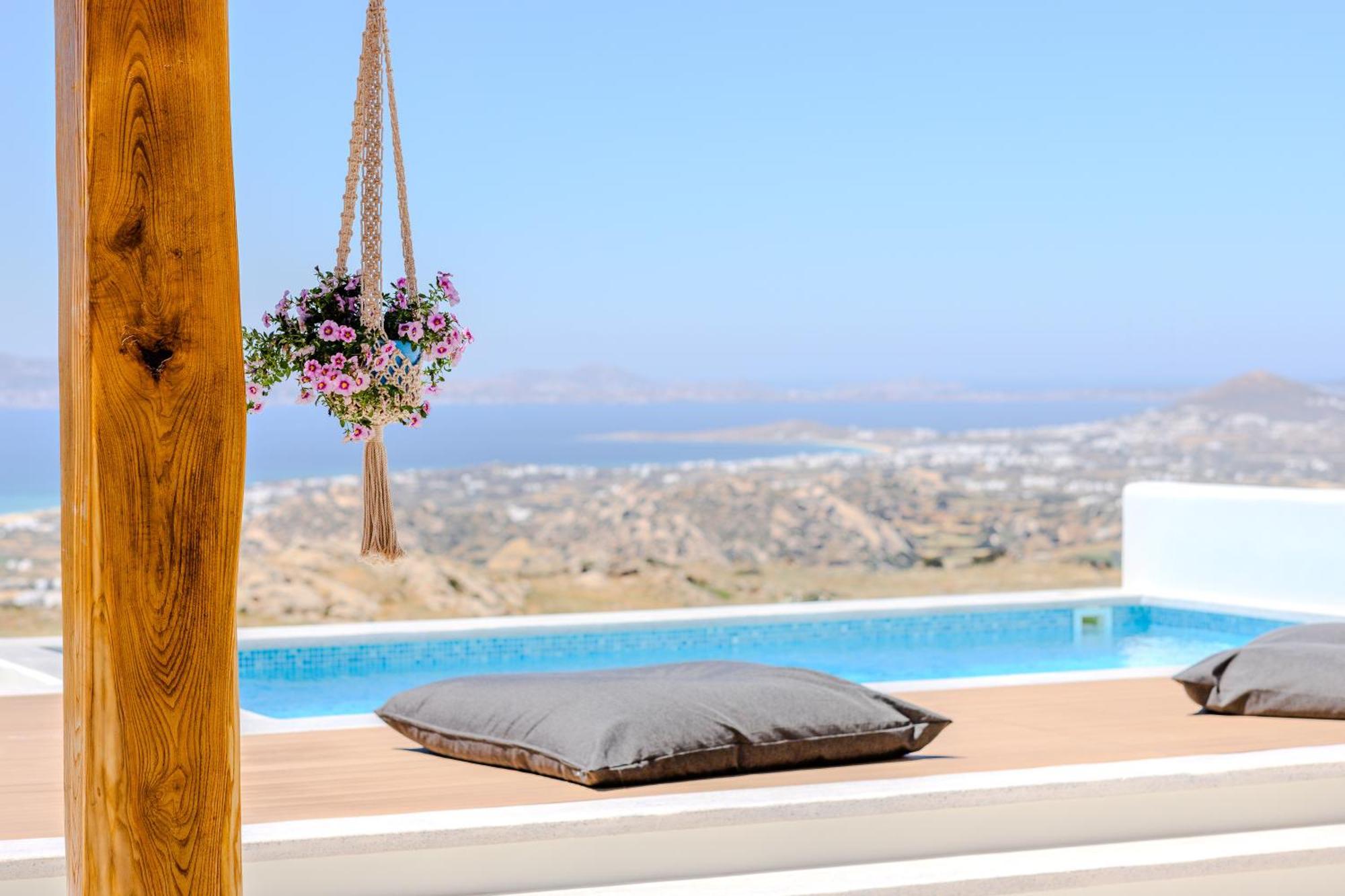 La Grande Vue-Private Hilltop Villas With Private Pools Vívlos Exteriér fotografie