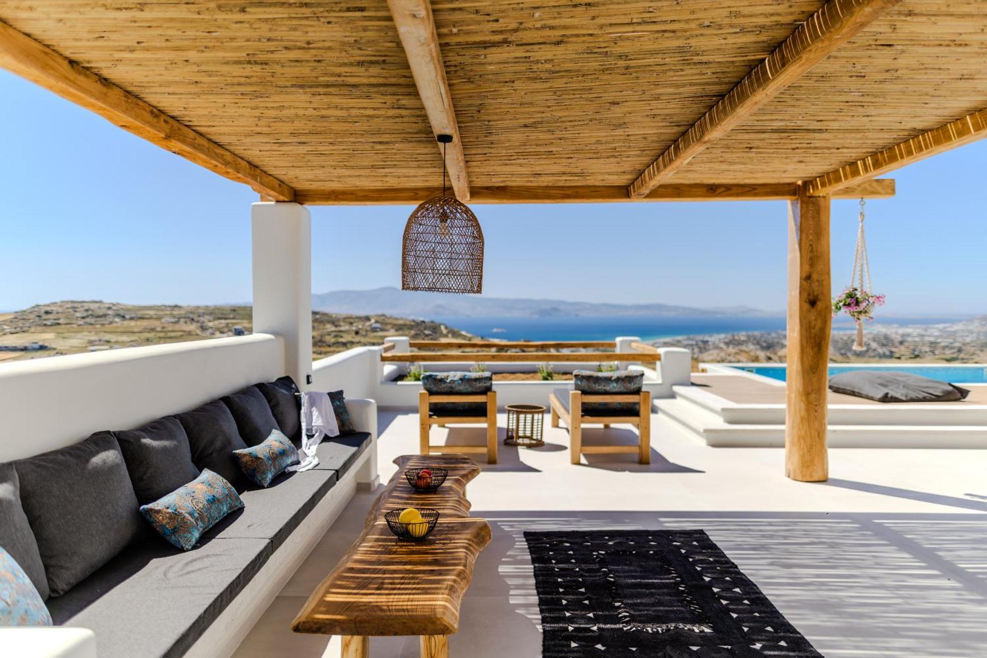 La Grande Vue-Private Hilltop Villas With Private Pools Vívlos Exteriér fotografie