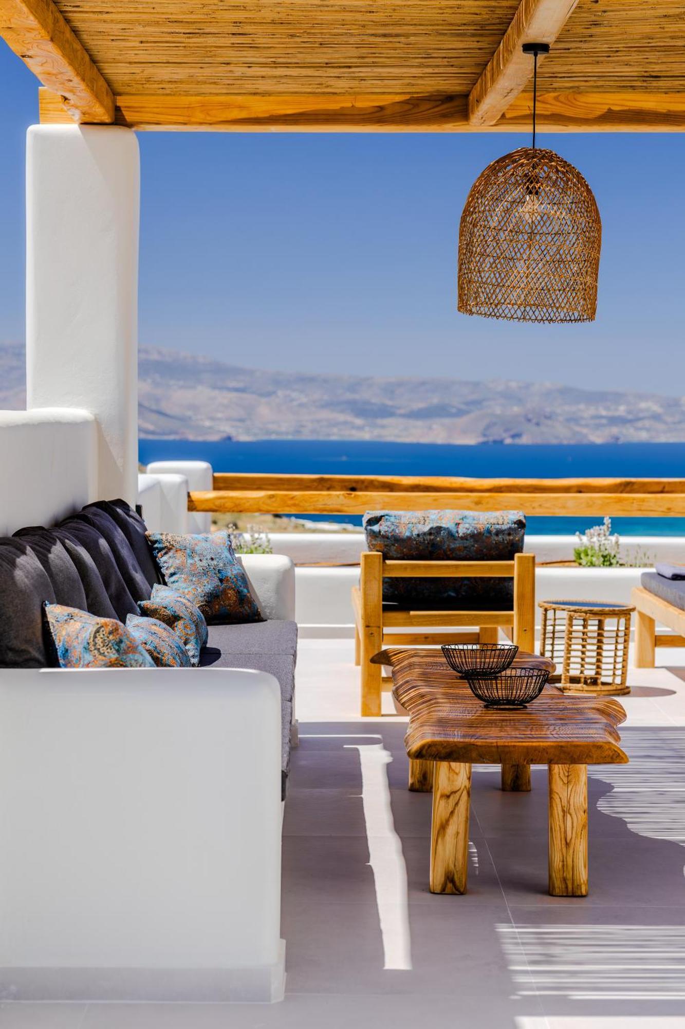 La Grande Vue-Private Hilltop Villas With Private Pools Vívlos Exteriér fotografie